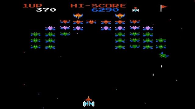Galaxian Играем вдвоем смотреть онлайн