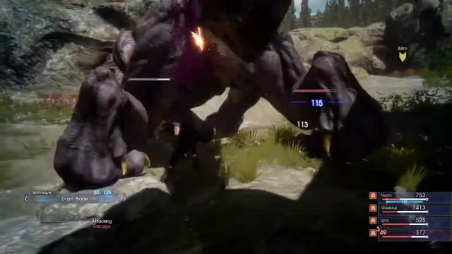 Final Fantasy 15 Demo Boss Fight & Ramuh Summon смотреть онлайн