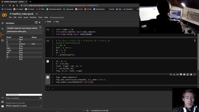 HW 4.2 - Implicit Differentiation Heat Diffusion Simulation смотреть онлайн