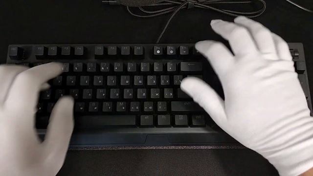 Звуковой тест клавиатуры Razer BlackWidow V3