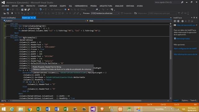 Datagridview con 2 columnas y una Cabecera - Inmovilizar una columna смотреть онлайн