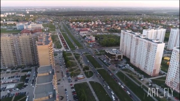 Проспект Клыкова. Курск. Аэросъемка. ART_FLY