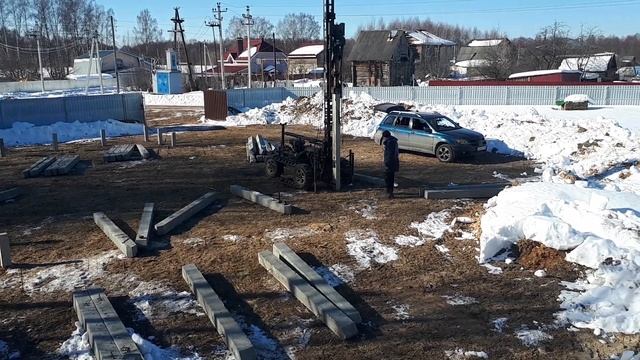 Распушовка свай под ростверк. Темряшино смотреть онлайн
