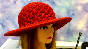 ШЛЯПА крючком. Подробный м.к. для начинающих. как соед. регилин.