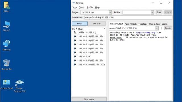 Network Scan Enumeration how to know Host name, netbios name nbtstat NMAP by Nmap Zenmap GUI #ports смотреть онлайн