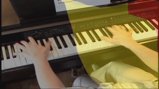 German National Anthem - Einigkeit Und Recht Und Freiheit - Piano смотреть онлайн