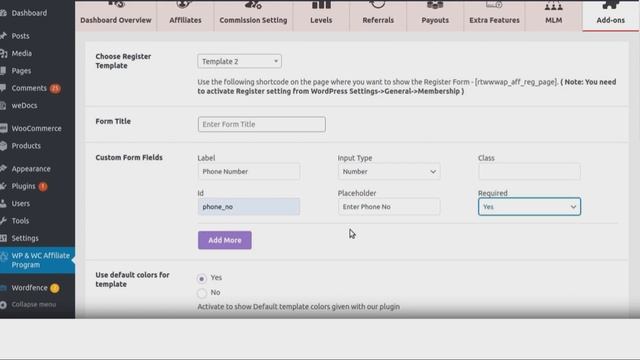 How to generate custom fields in WordPress & WooCommerce Affiliate Program смотреть онлайн