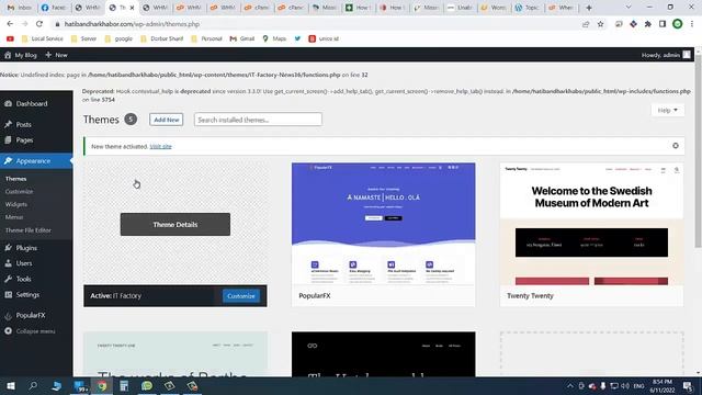 How to upload Wordpress Theme in WP website смотреть онлайн
