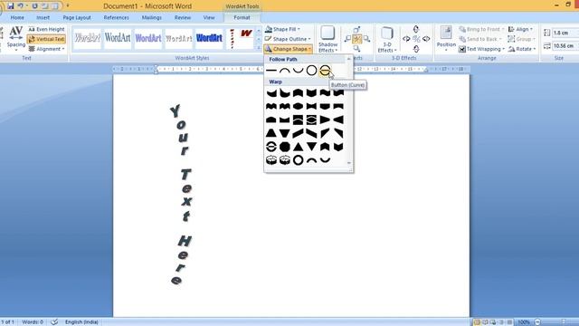Microsoft Word How to Use Word Art in MS Word 2020 смотреть онлайн
