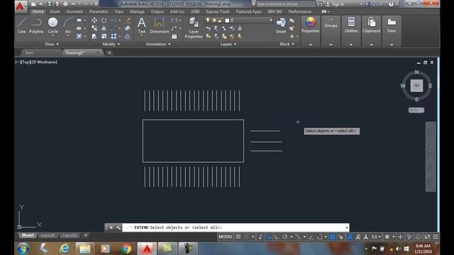 AutoCAD I 11-17 Extending смотреть онлайн