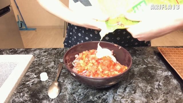 А-ля Мини-пицца без теста ? / горячие бутеры ?/ Завтрак на скорую руку ? / #рецепт смотреть онлайн