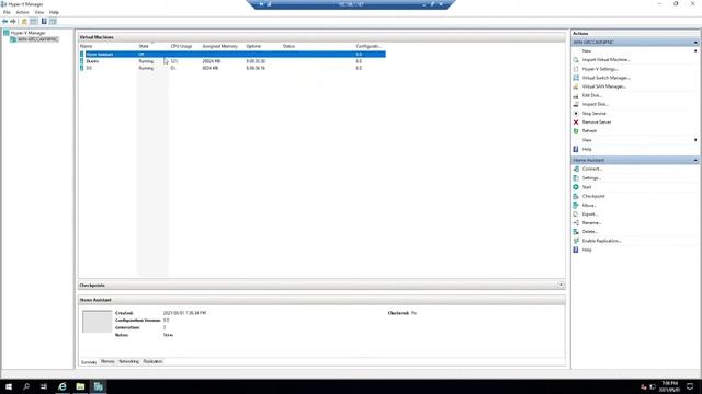Home Assistant On Hyper-V