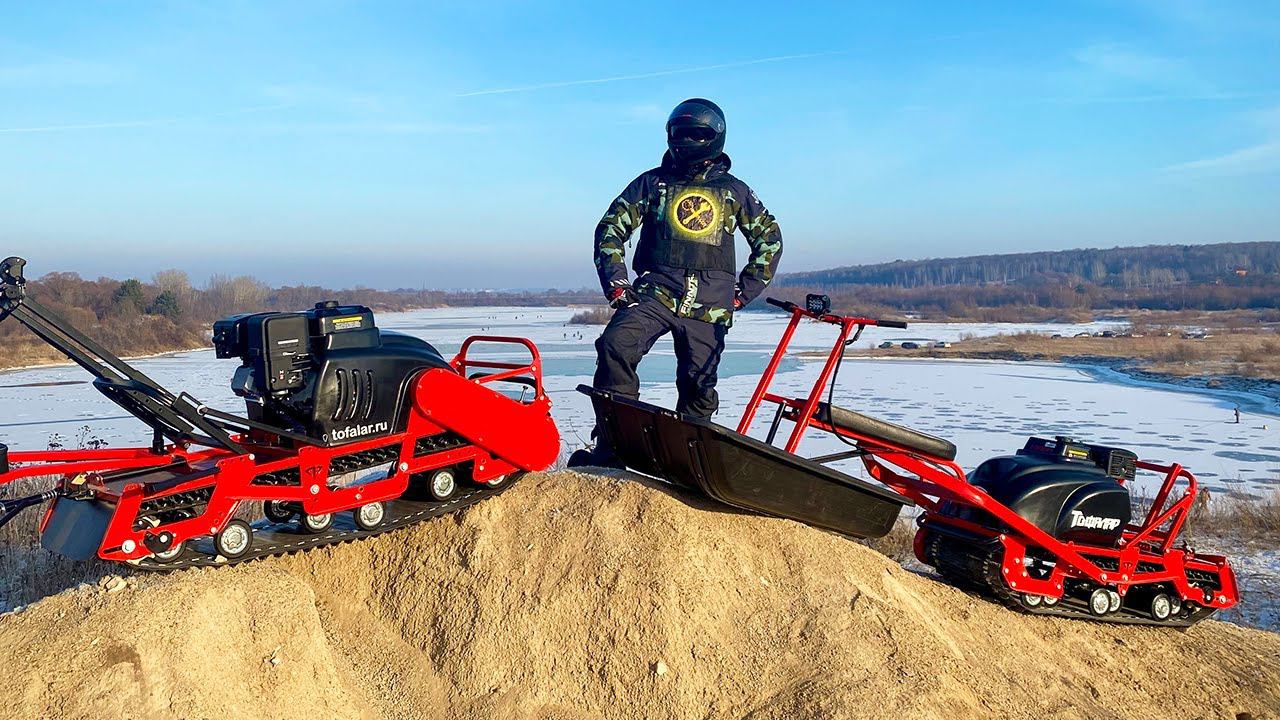 Первый в мире мотобуксировщик с инжектором Loncin! Новинки Тофалар! смотреть онлайн
