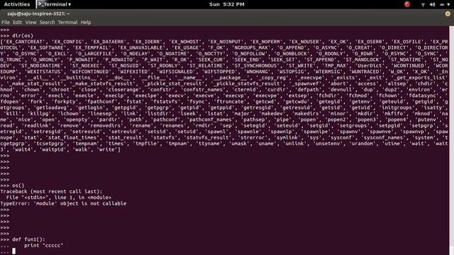 Python TypeError: 'module' object is not callable смотреть онлайн