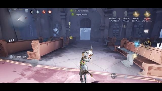 Identity V | Priestess Limited S1 Skin “Golden Future” Gameplay | My teammates betrayed me ? смотреть онлайн