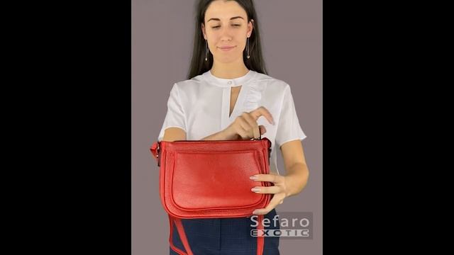 Сумка женская из телячьей кожи Артикул: Vostro VT-20224-4 смотреть онлайн