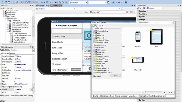 Multi-Device Preview for Delphi XE8 смотреть онлайн