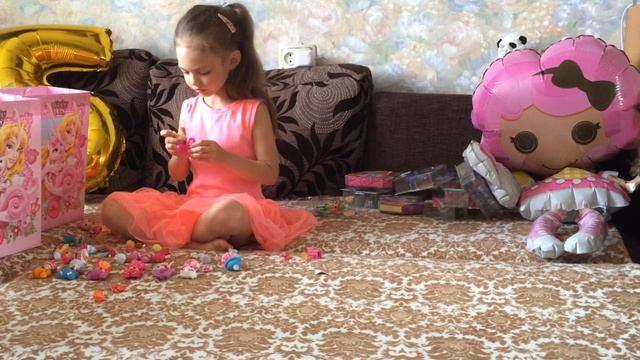Lalaloopsy День Рождения 5 лет Жаклин. 1часть Распаковка подарков смотреть онлайн
