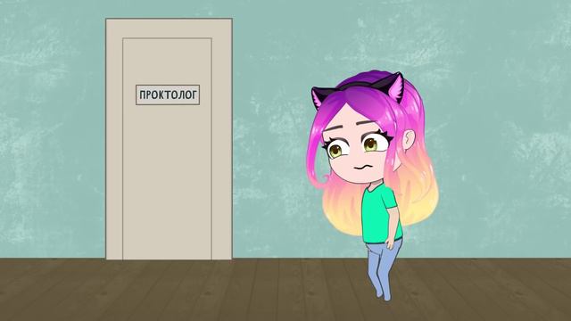 Мои травмы 🩼 Мой первый перелом (анимация) Настик смотреть онлайн