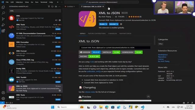 Starter Extensions for Visual Studio Code and Power BI (with Štěpán Rešl) смотреть онлайн