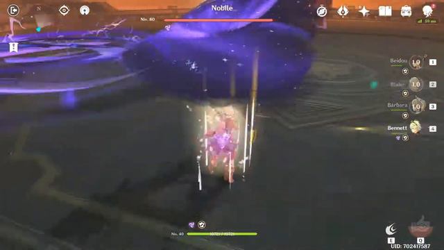 Beidou DPS team vs Childe weekly boss смотреть онлайн