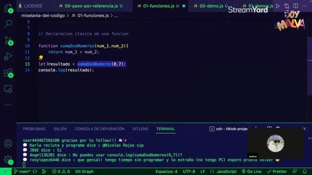Live de entrevistas laborales en Programacion Javascript y Python смотреть онлайн