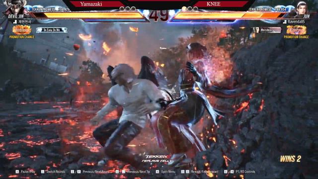Tekken 8 ▰ KNEE (Jun Kazama) Vs YAMAZAKI (Devil Jin) ▰ Ranked Matches смотреть онлайн