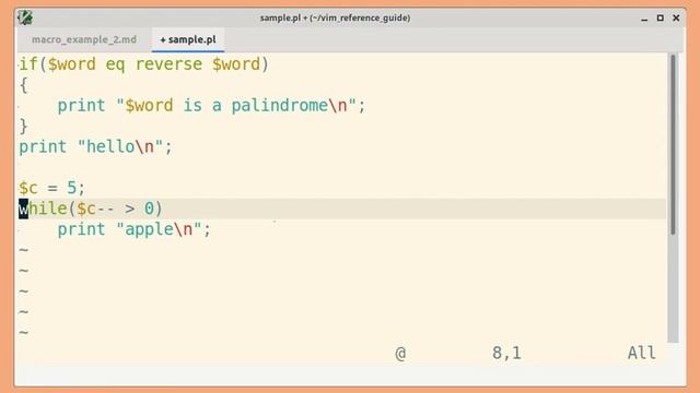 Vim Macro Magic смотреть онлайн