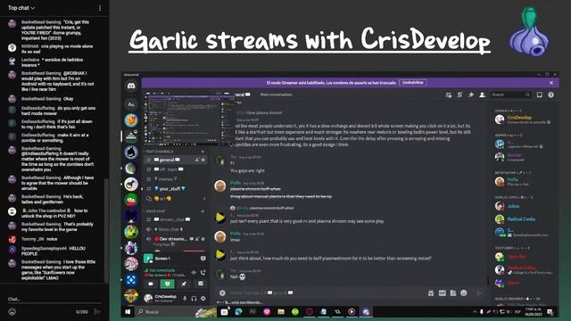 Garlic Stream No7 | Fixing bugs and other stuff for PVZ ND смотреть онлайн