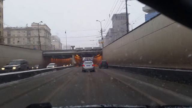 Москва, Садовое кольцо 31 декабря 2014г смотреть онлайн