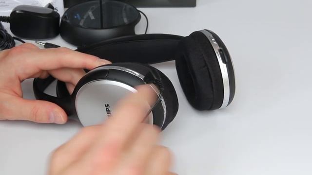Philips SHC5100/10 im Test - Der Funkkopfhörer/Akkus einlegen смотреть онлайн