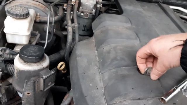 Nissan Pathfinder 2005 2.5DCi Fuel Filter change смотреть онлайн