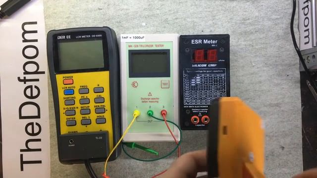 #172 DER EE DE-5000, Silicon Chip ESR Meter MkII, MESR-100, MK-328, ESR meter comparison, смотреть онлайн