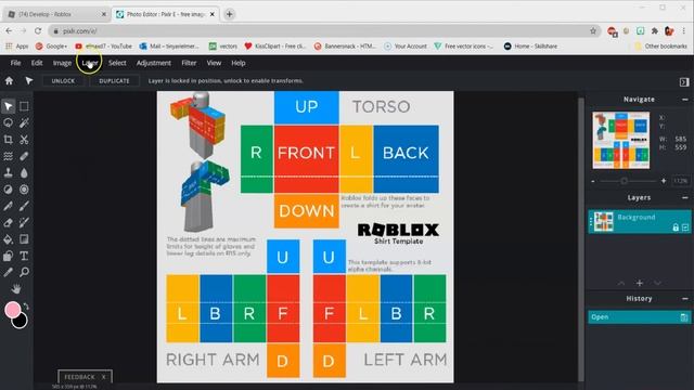 How to make Custom Tshirts Or Merch in Roblox смотреть онлайн