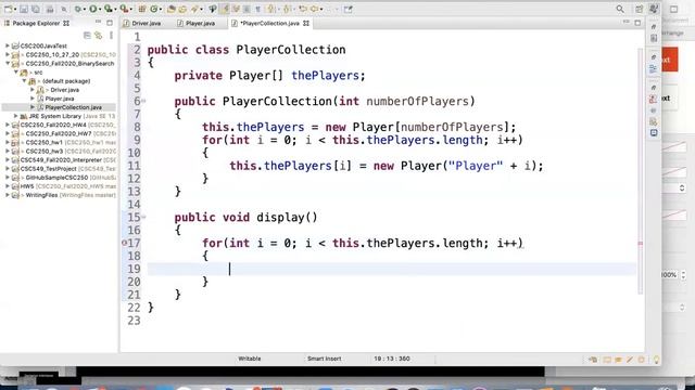CSC250 10/3/20 Binary Search, Merge Sort and Intro to Threads смотреть онлайн