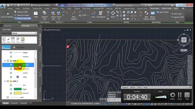 AUTOCAD CIVIL 3D 2015 CLASE 10 смотреть онлайн