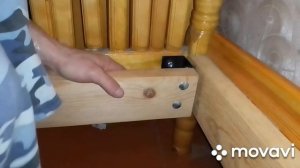 Избавляемся от скрипа деревянной кровати