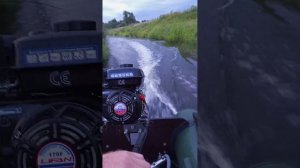 Болотоход с гибким валом. Мотор lifan 7.0, винт 8.