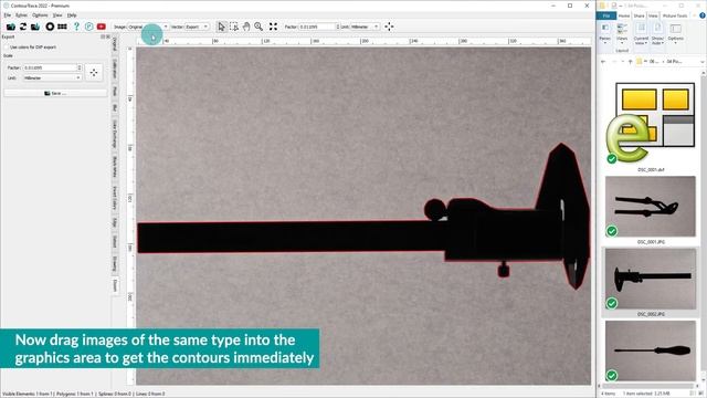 ContourTrace || Contour extraction of tools for shadowboards || EN смотреть онлайн