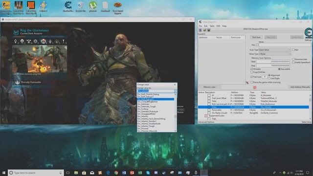 How I Edit Orcs in Shadow of War Using the Cheat Engine смотреть онлайн