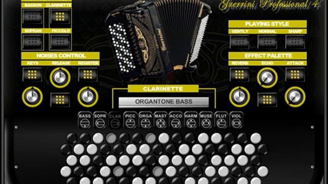 Virtual Acoustic - Guerrini Professional 4 accordion for NI Kontakt VST смотреть онлайн