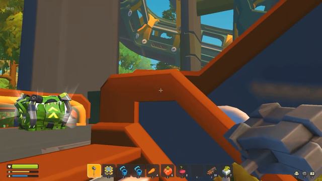 Я разбился на корабле!! Выживание в Scrap mechanic #1 смотреть онлайн