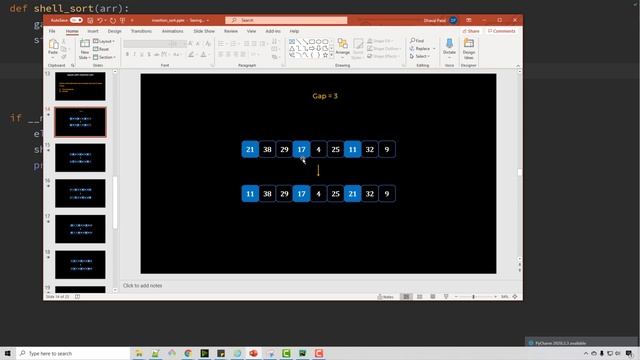 Shell Sort - Data Structures & Algorithms Tutorial Python #18 смотреть онлайн
