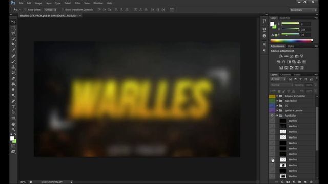 Warlles GFX Pack (Photoshop) смотреть онлайн