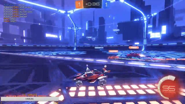 Играем в Rocket league смотреть онлайн