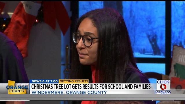 Christmas tree lot in Orange County makes magic for school and families смотреть онлайн