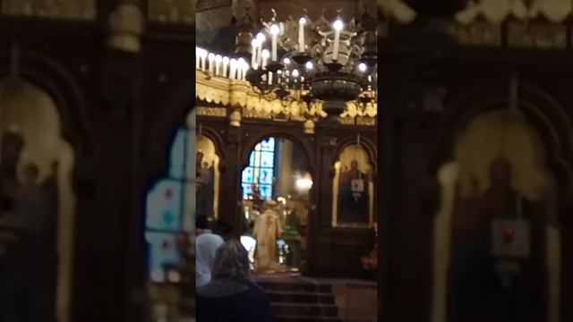 День Святого Духа 17.06.19 Патриарх Иерусалимский Феофил смотреть онлайн