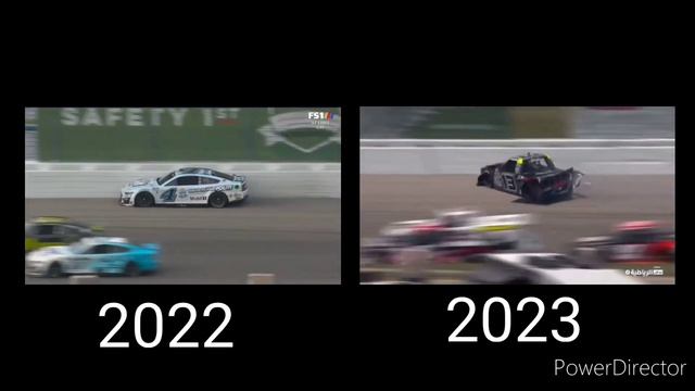 Comparison between Kevin Harvick and Hailie Deegan Gateway Hard hits смотреть онлайн