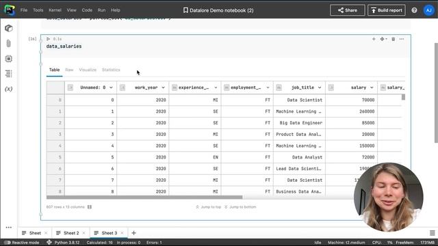 How To Create and Edit Jupyter Notebooks in Datalore | Getting Started Series 01 смотреть онлайн