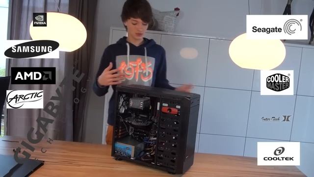 HOW TO BUILD A PC | Aufbau meines TEST-SYSTEMS | Neues Intro смотреть онлайн